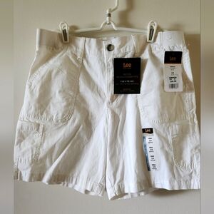 NWT Lee Flex-To-Go Relaxed Fit Bermuda 14P Shorts